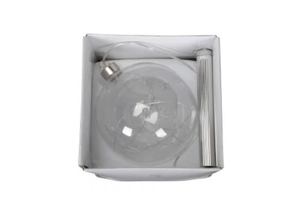 Glaskugel mit 10er LED